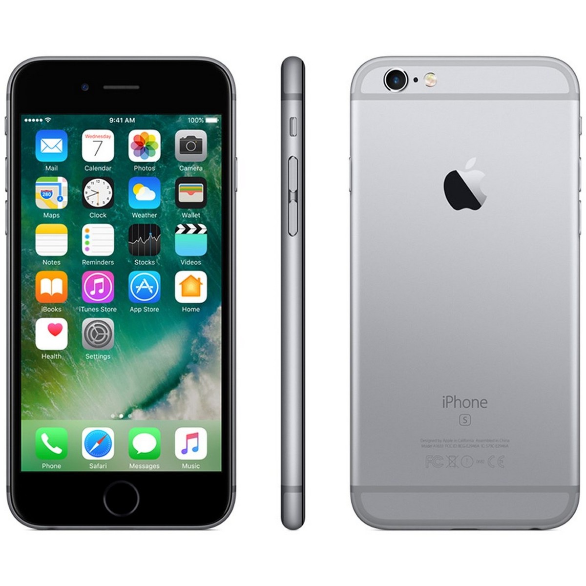 Buy Apple Iphone 6s 32gb Space Grey Online Lulu Hypermarket Kuwait