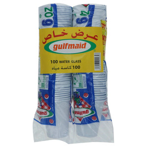 Gulfmaid Plastic Cup 6oz 2 x 50pcs