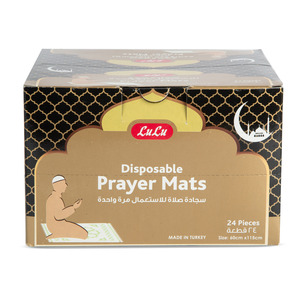 Lulu Disposable Prayer Mats 24pcs