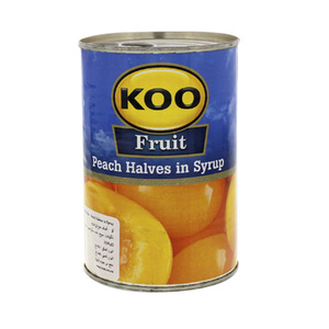 Koo Fruit Peach Slice In Syrup 410g
