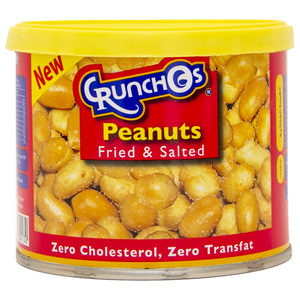 Crunchos Fried & Salted Peanuts 100g