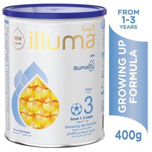 Illuma Stage 3 Growing Up Formula From 1-3 Years 400g