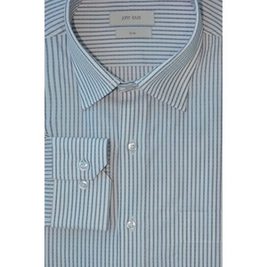 John Louis Men's Formal Slim Fit Shirt LS - JLFSL008 40