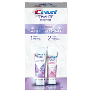 Crest 3D  White Brilliance Perfection Toothpaste 75ml + 3D Whitening Accelerator 75ml