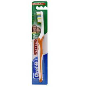 Oral-B Toothbrush 3 Effect Maxi Clean Medium 1pc Assorted Color
