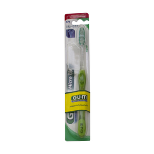 Gum Micro Tip Regular Toothbrush Assorted 1pc