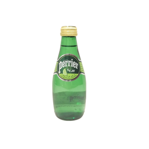 Perrier Natural Sparkling Mineral Water Lime 12 x 200ml