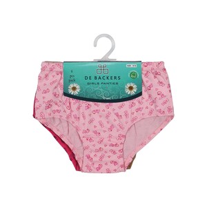 Debackers Girl Panty Assorted Colors Pack of 6 FM52017 5-6Y