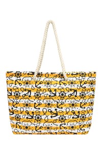 Tag Basic Women's Beach Bag G71862 Yellow