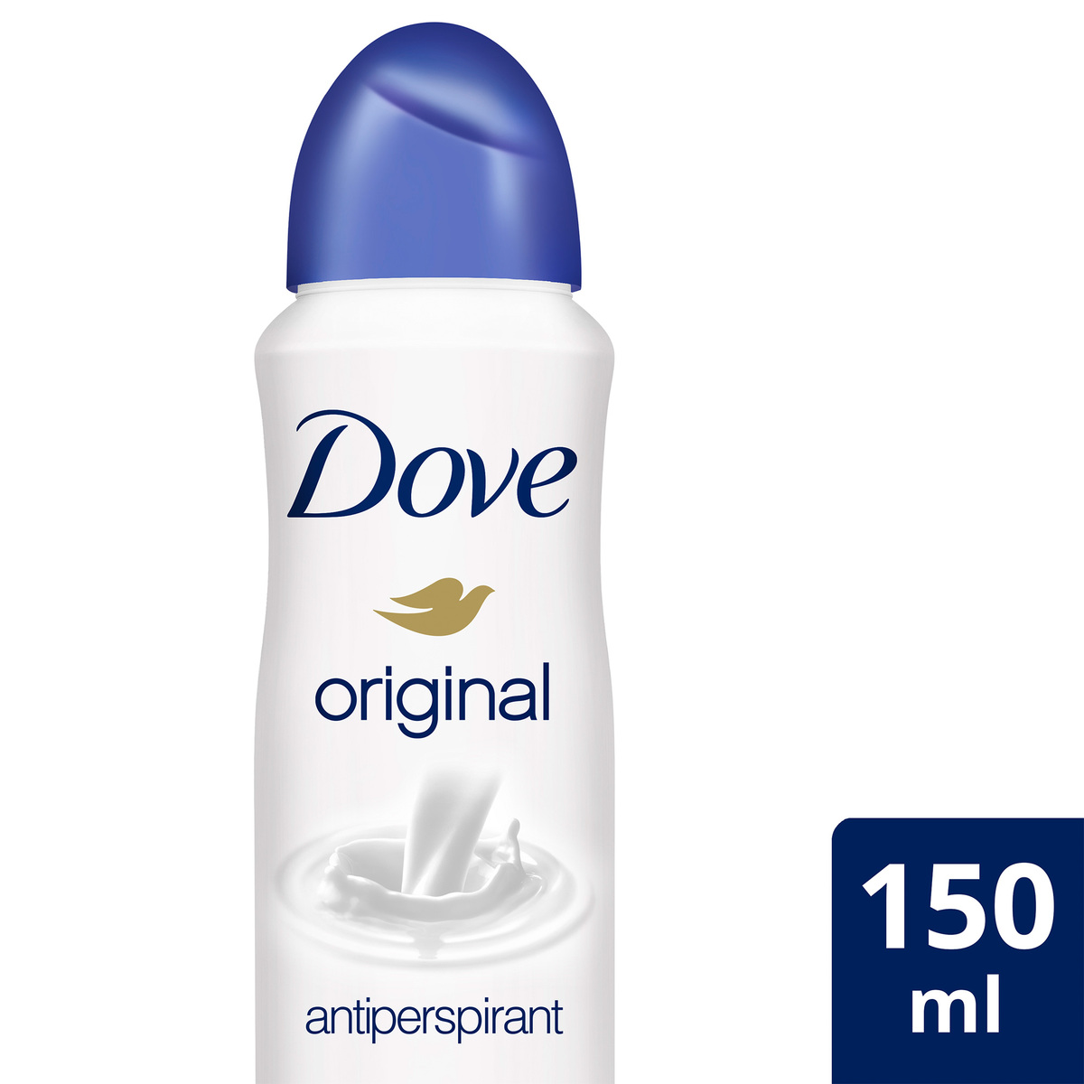 Superioriteit venijn Kikker Dove Women Antiperspirant Deodorant Spray Original Alcohol Free 150ml Online  at Best Price | Female & Unisex Deo | Lulu Egypt