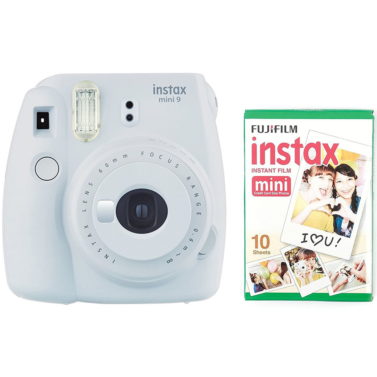 Fujifilm instax mini 9 Instant Camera White + Film