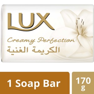 Lux Creamy Perfection Perfumed Skin Soap  170g