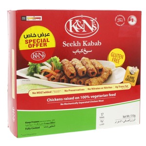 K&N Chicken Seekh Kabab 510g