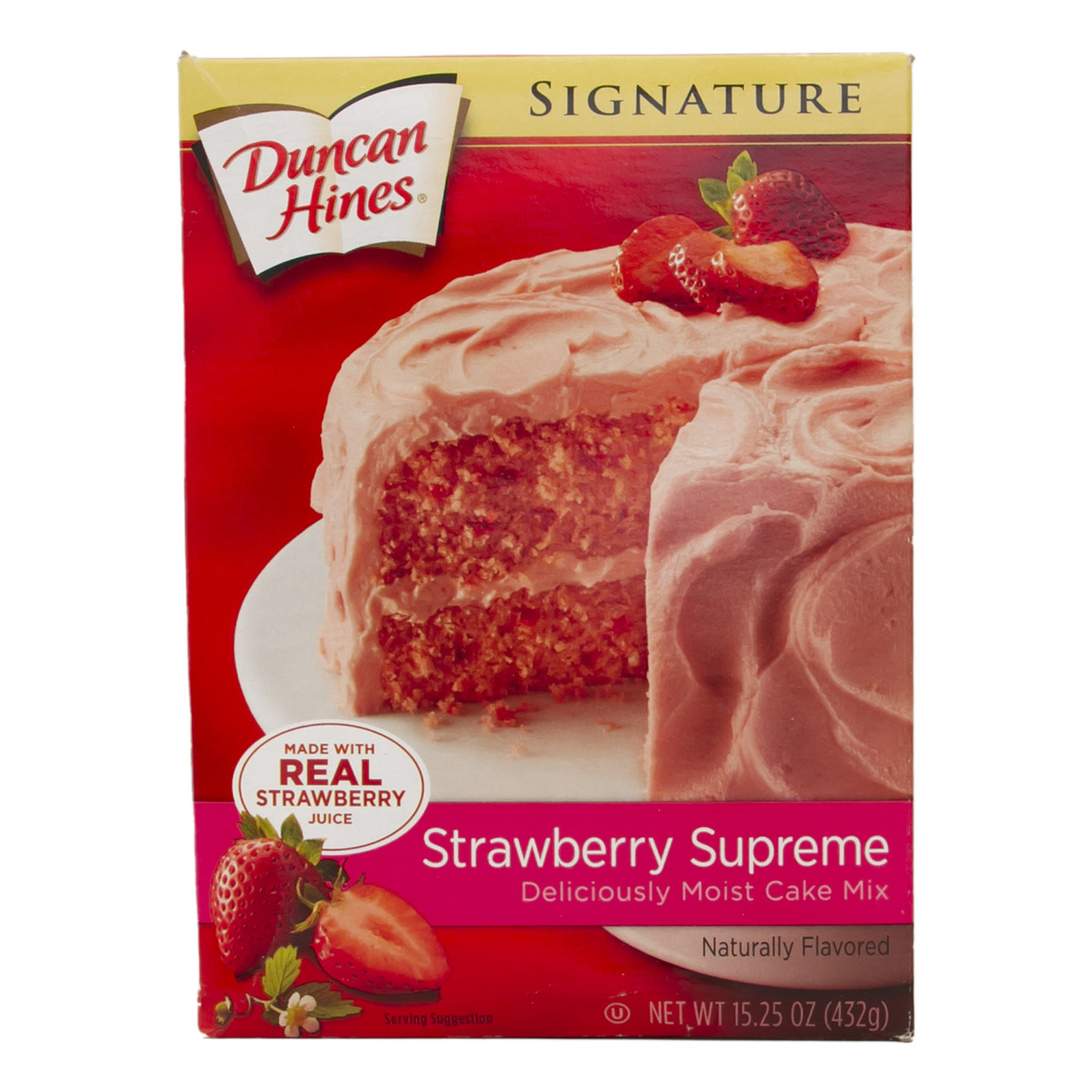 Duncan Hines Strawberry Supreme Cake Mix 432g Online at Best Price