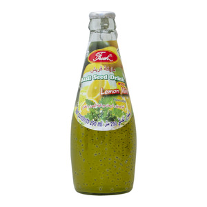 Fresh Basil Seed Drink With Lemon Mint 290ml