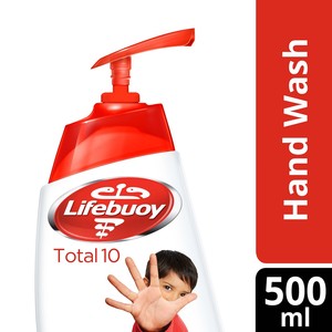 Lifebuoy Anti Bacterial Hand Wash Total 10 500ml