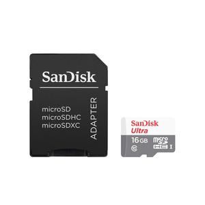 SanDisk Ultra Micro SD Card SDSQUNS-16G 16GB