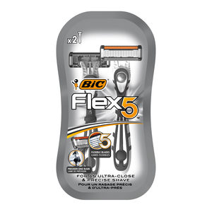 Bic Flex5 Disposable Razor 2pcs