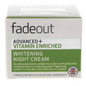 Fade Out Advanced+ Vitamin Enriched Whitening Night Cream 50ml