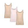 Eten Women's Inner Vest Assorted Colors Pack of 3 LVC-18 Large