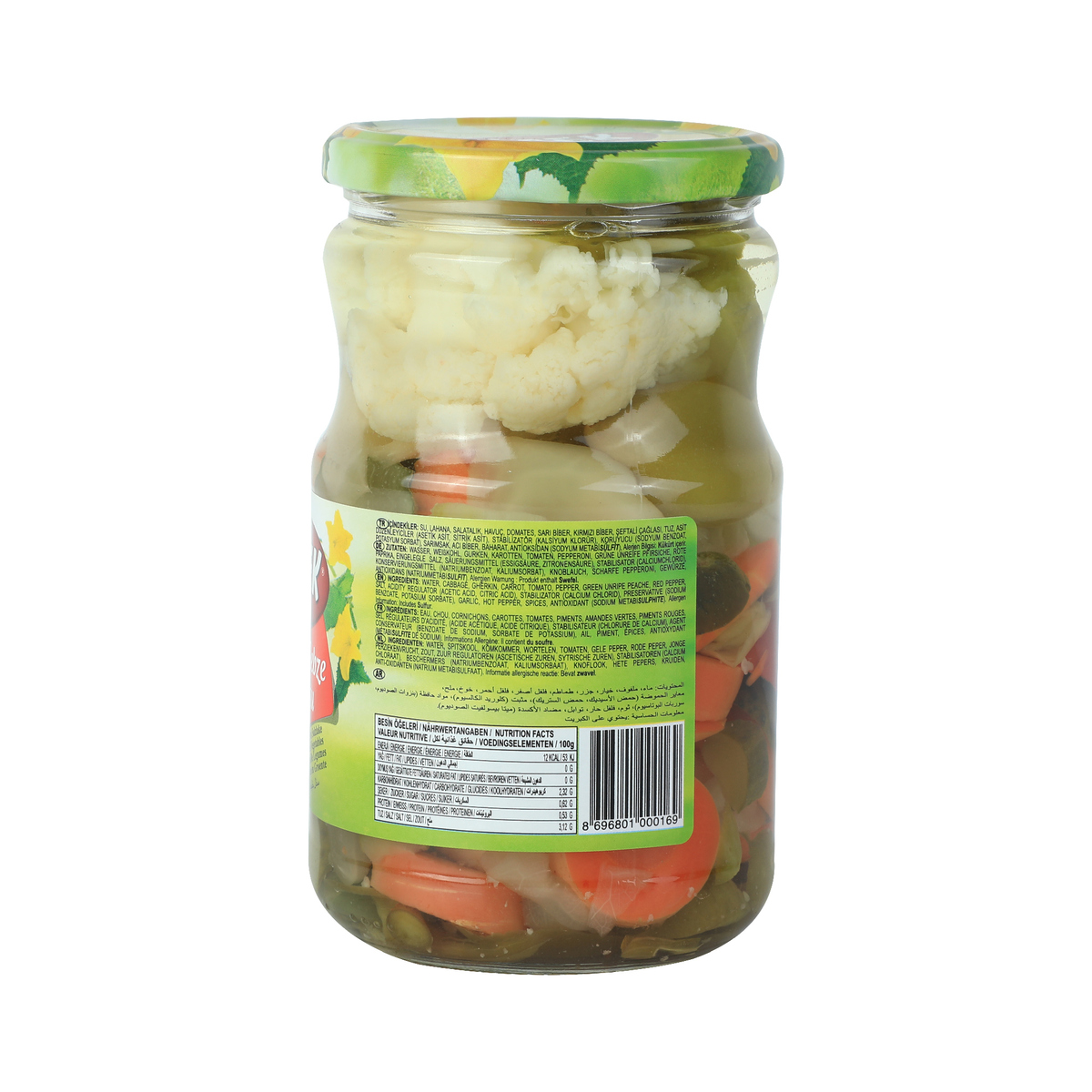 Cicek Mixed Pickled Vegetables 680g