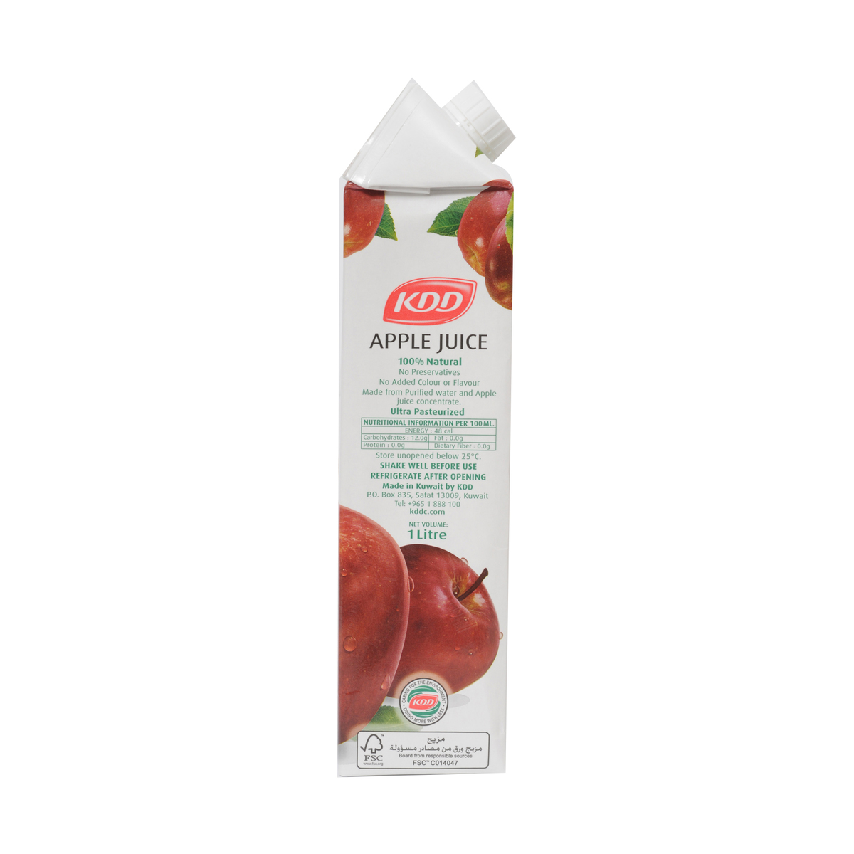 KDD Apple Juice 1Litre