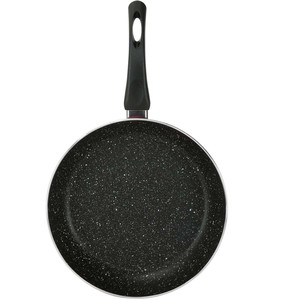 Lulu Black Marble Fry Pan 28cm