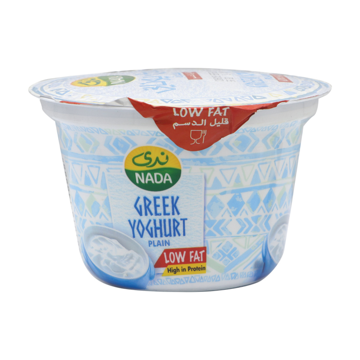 Nada Greek Yoghurt Plain Low Fat 160g