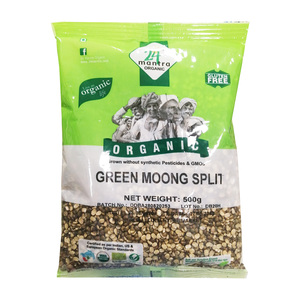 24 Mantra Organic Green Moong Split 500g