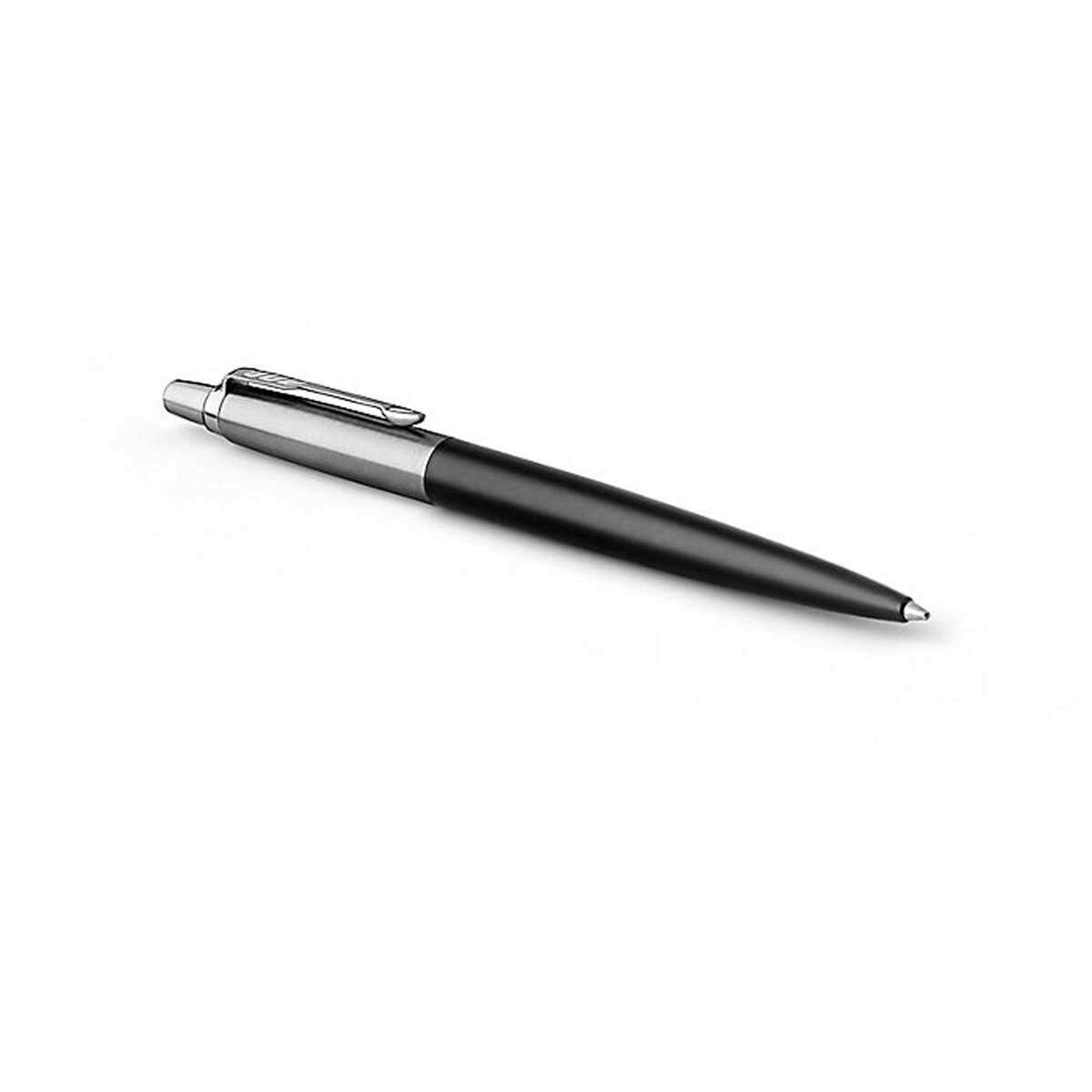 Parker Jotter Bond Street Black Chrome Trim Ballpoint Pen In Classic ...