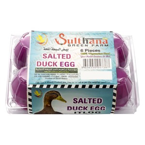 Sulthana Salted Duck Eggs 6Pcs