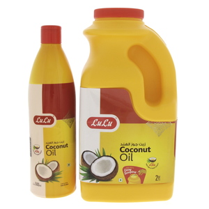 LuLu Coconut Oil 2Litre Value Pack + 500ml
