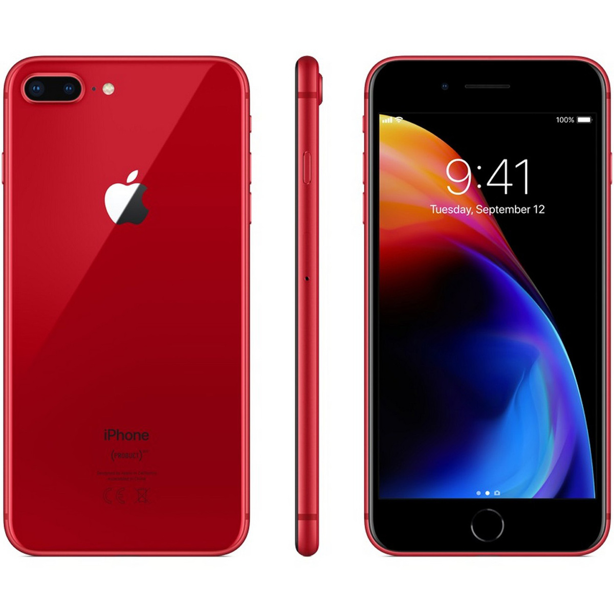 Buy Apple Iphone 8 Plus Product Red 64gb Online Lulu Hypermarket Qatar