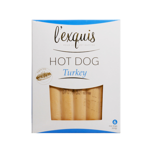 Lexquis Hot Dog Turkey 300g