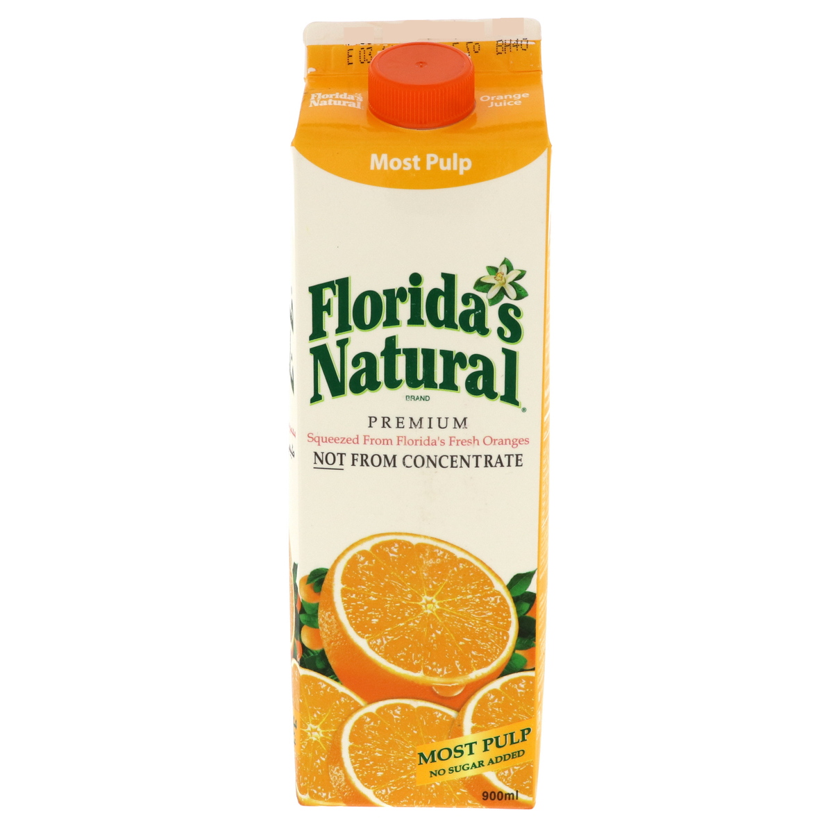 Floridas Natural Pure Orange Juice Most Pulp 900ml Online At Best Price Fresh Juice Assorted Lulu Ksa