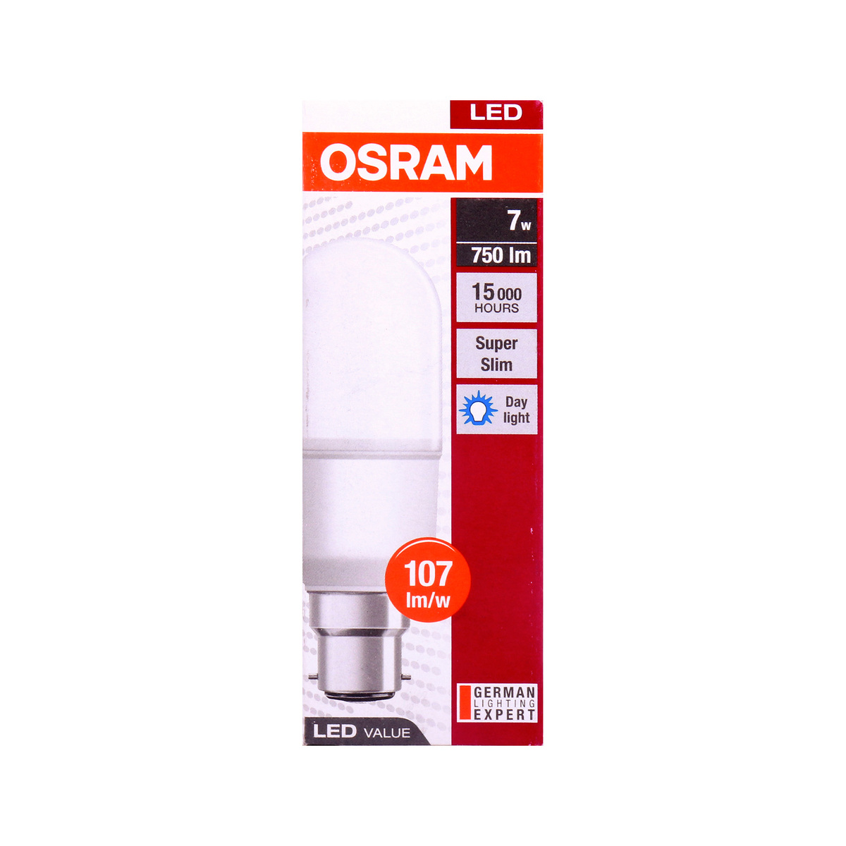 Osrm LED Stick Bulb 7Watt B22 Day Light