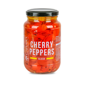 Carara Cherry Peppers Sliced 430g