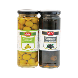 LuLu Olives Pitted Assorted 2 x 212g