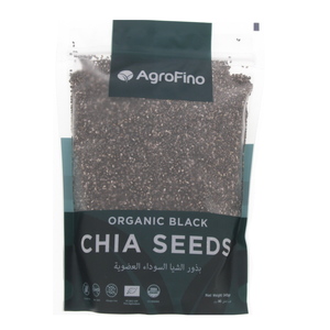 Agrofino Organic Black Chia Seeds 340g