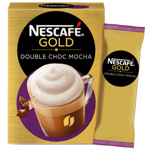 Nescafe Gold Double Chocolate Mocha Coffee Mix Sachet 10 x 23g