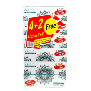 Home Mate Facial Tissue 2ply 6 x 150 Sheets