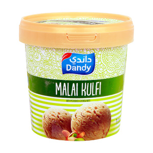 Dandy Ice Cream Malai Kulfi With Pistachio & Cashew Nuts 1Litre