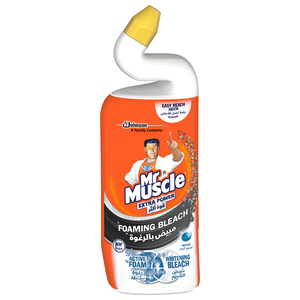 Mr. Muscle Extra Power Foaming Bleach Gel Toilet Cleaner Marine 750ml