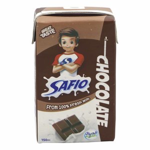 Safio UHT Chocolate Milk 18 x 150ml