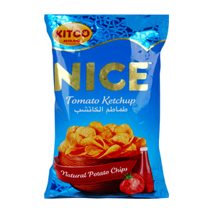 Kitco Nice Natural Potato Chips Tomato Ketchup 167g