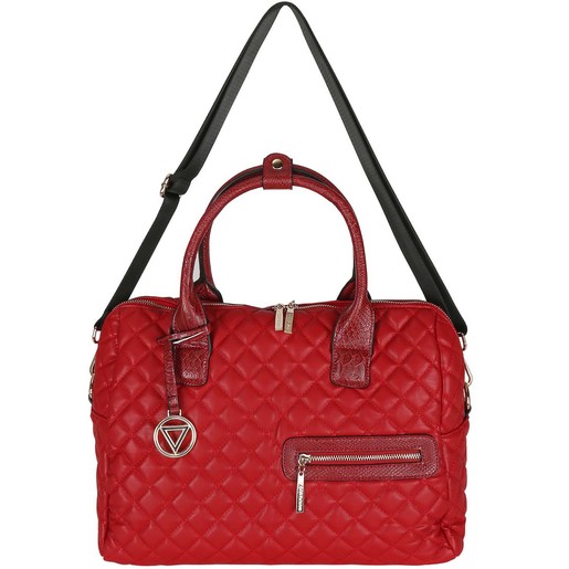 Buy Cortigiani Women's Bag 1023-1 Red/Black Online - Lulu Hypermarket UAE