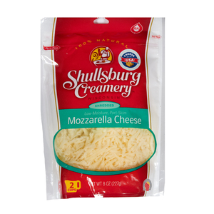 Shullsburg Creamery Shredded Mozzarella Cheese 227g