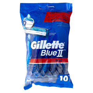 Gillette Blue 2 Plus Easy Grip Razors 10pcs