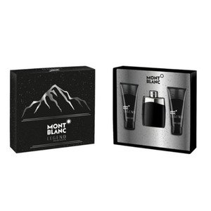 Mont Blanc Legend - Eau de Toilette, 100 ml + After Shave Balm 100 ml + All Over Shower Gel 100 ml Gift Set