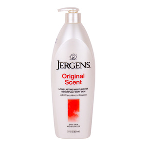 Jergens Body Lotion Dry Skin Moisturizer Cherry Almond Original Scent 621ml